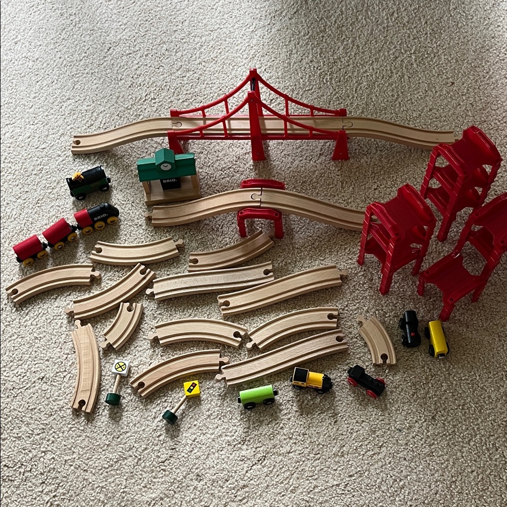 Brio Wooden Train Set